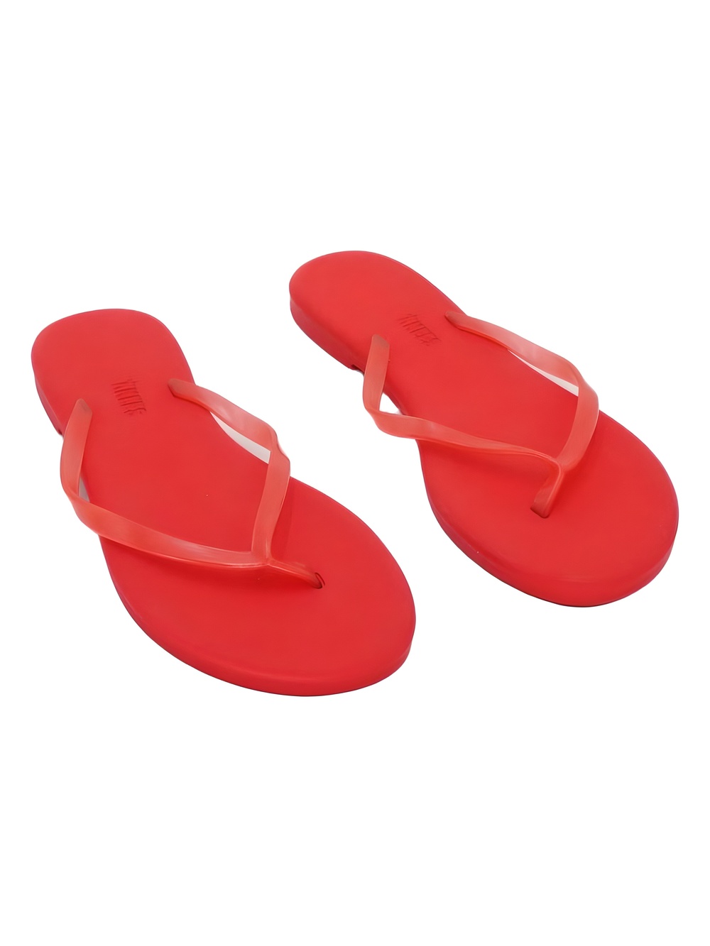 TKEES Aqua Sol Red Flip Flop Sandals Size 9M